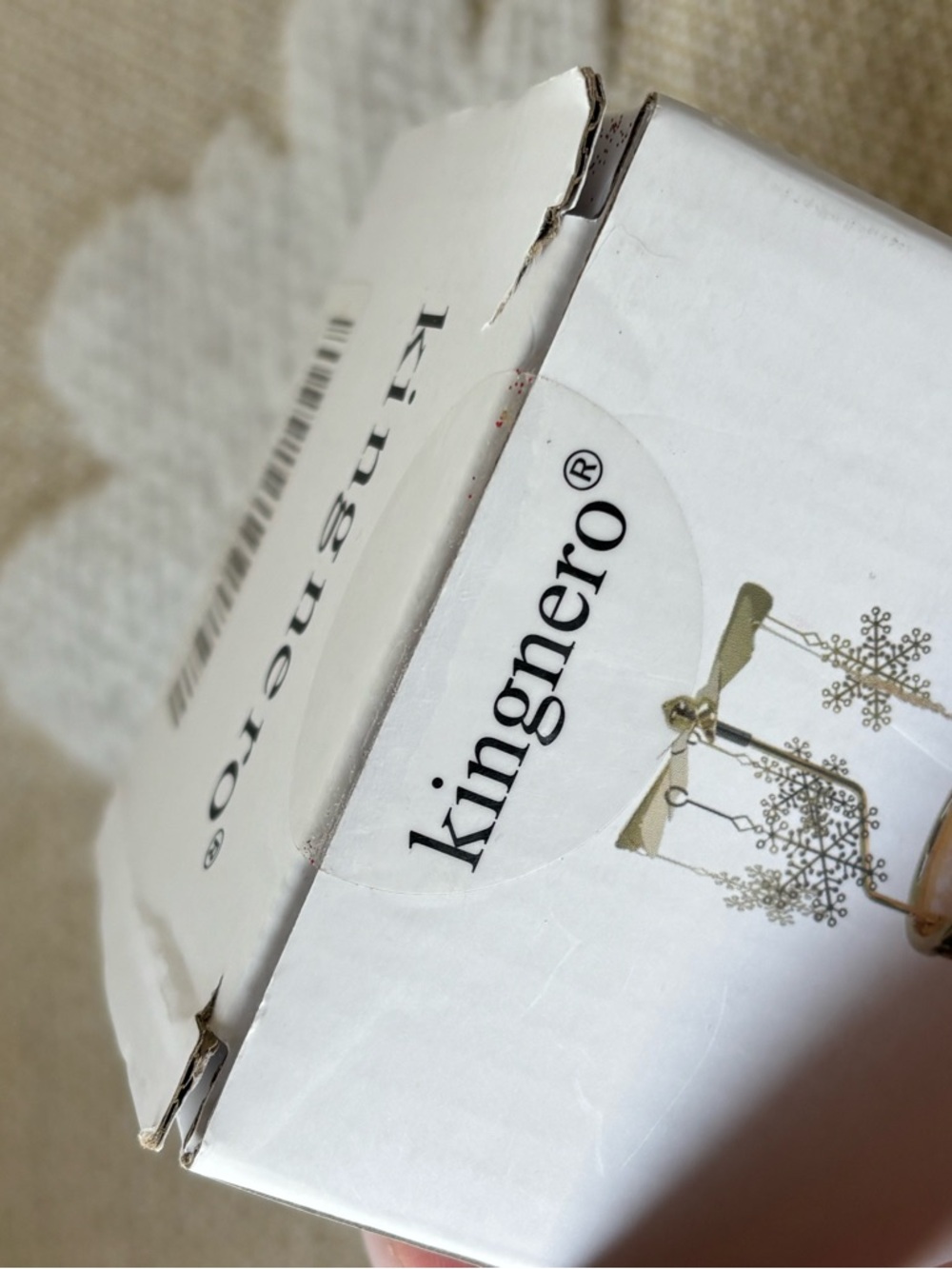 ✨HOST PICK✨- Kingnero Silver Snowflake Rotary Candle Holder - Picture 6 of 6